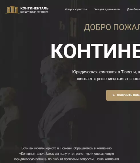 Кейс продвижения сайта Континенталь
